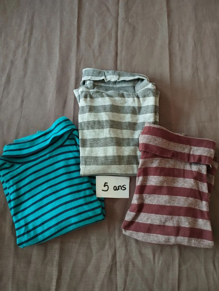 Lot sous pull 5 ans