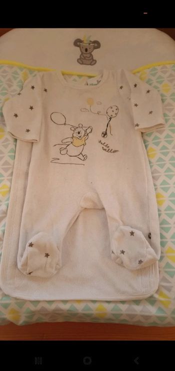 Pyjama Winnie l'ourson 3 mois