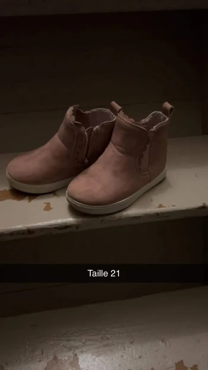 Bottine fille taille 21