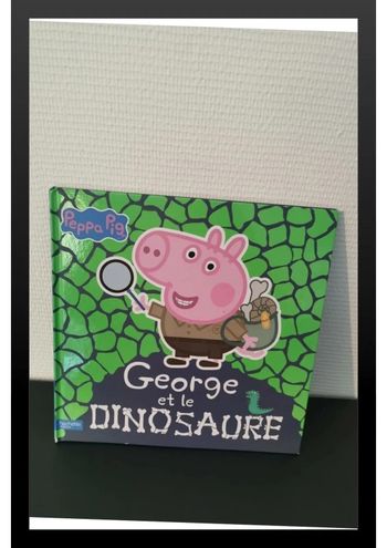 Livre Peppa pig "George et le dinosaure"