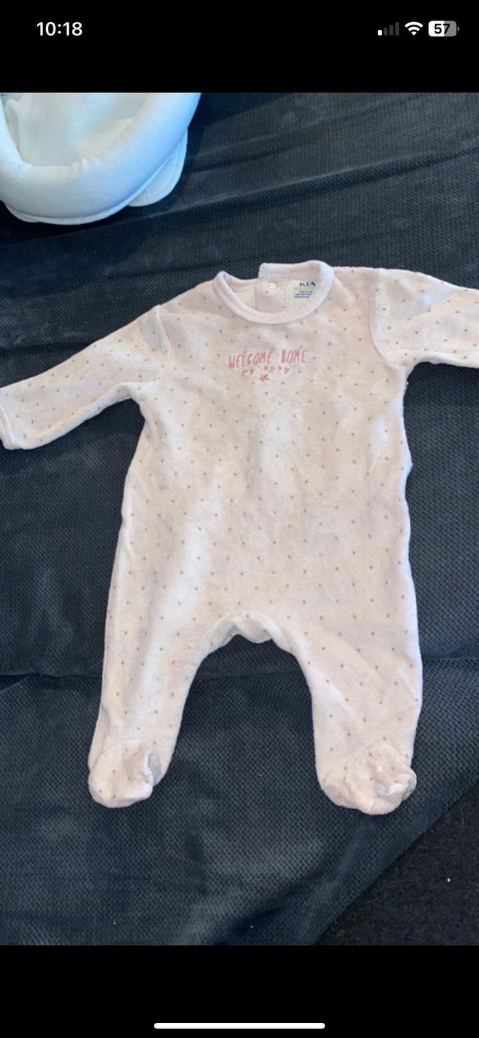 Lot de pyjama pour bébé fille - photo numéro 3