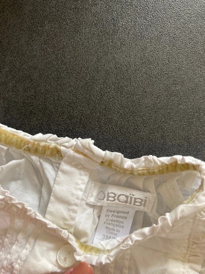 Lot ensemble vêtement tunique 3 mois garde robe - photo numéro 5