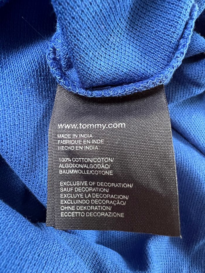 TOMMY HILFIGER - Polo garçon bleu 18 mois - photo numéro 5