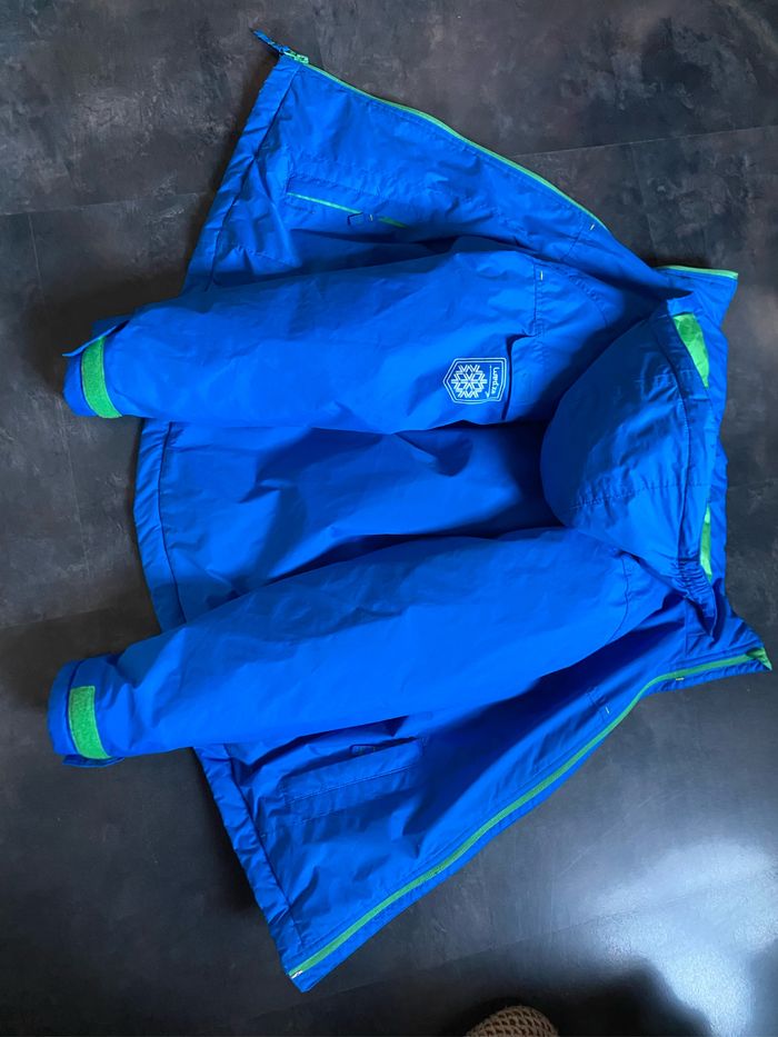 Blouson de ski bleu et vert 8 ans Wedze decathlon - photo numéro 8