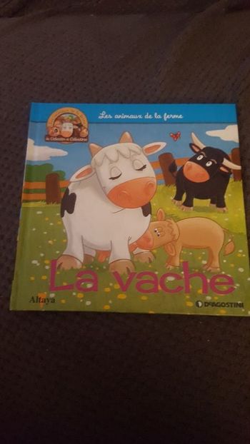 les animaux de la ferme.    la vache