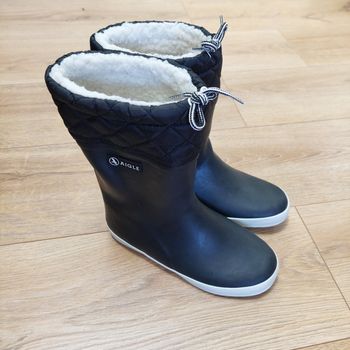Bottes de pluies fourrées Aigle
