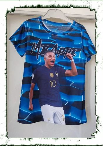 T-shirt Mbappe 4 ans