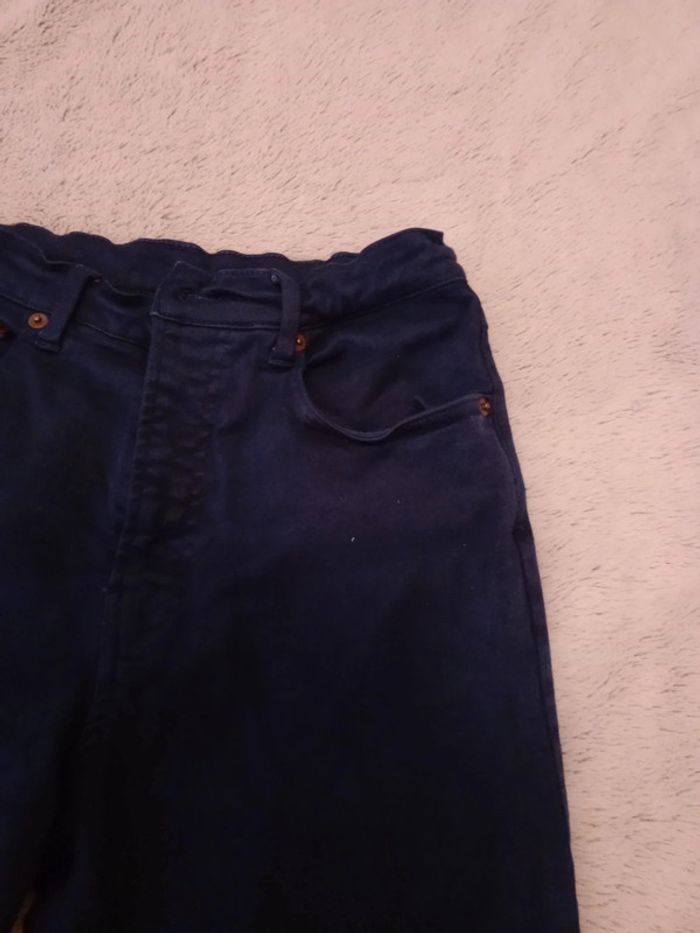 Pantalon femme slim 36 bleu marine c49 - photo numéro 7