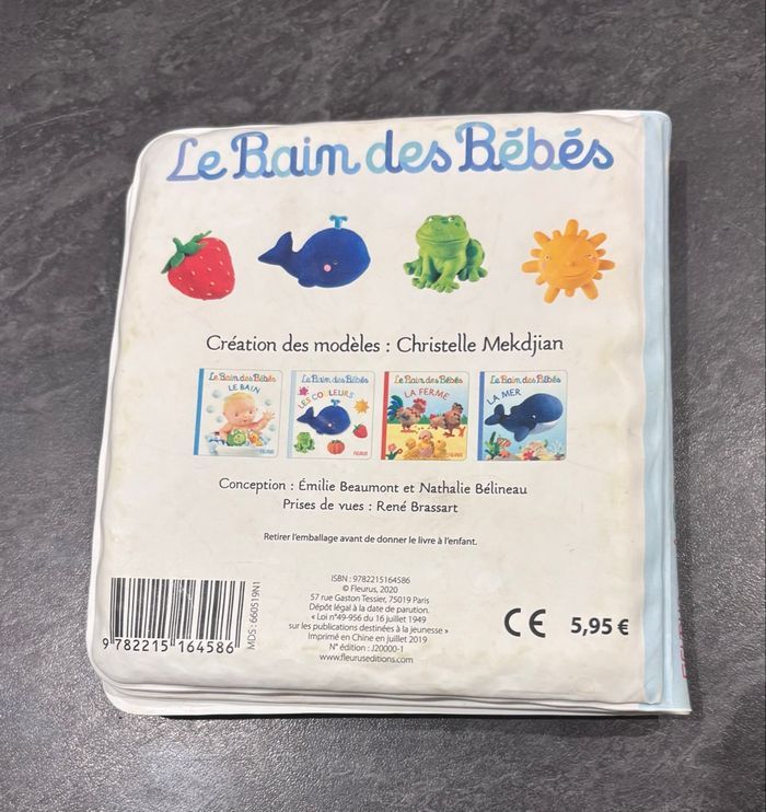 Livre de bain bébé les couleurs - photo numéro 5