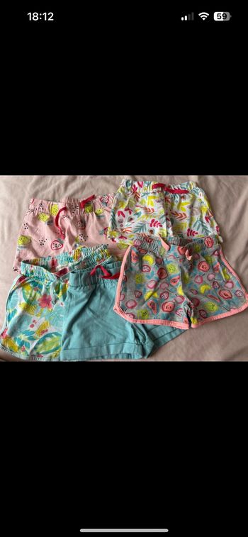 Lot de 5 shorts