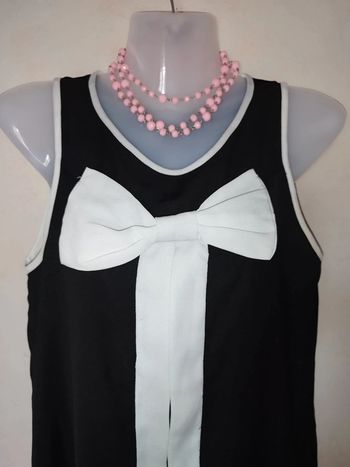 Robe bicolore élégante