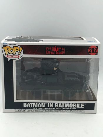 Figurine Funko Pop Batman in Batmobile N•282 neuf