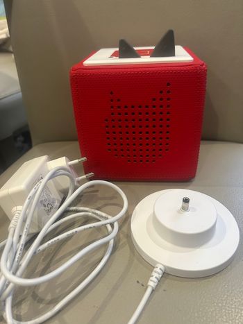 Toniebox tonies rouge sous garantie 