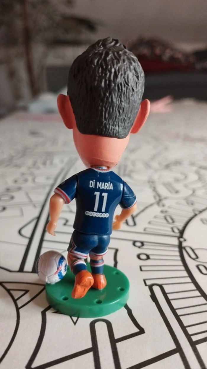 Petite figurine football neuve Angel Di Maria PSG Paris Saint-Germain - photo numéro 2