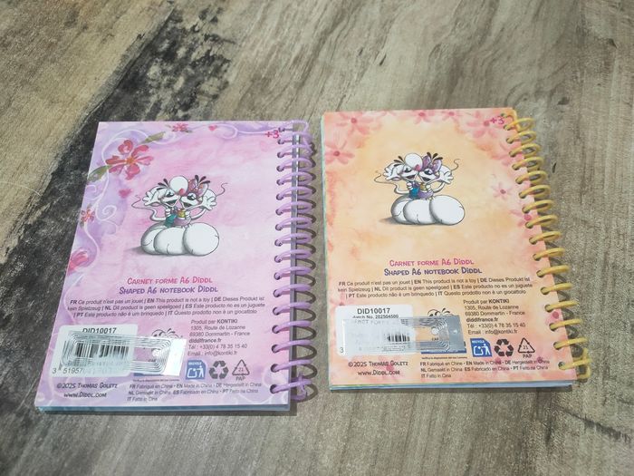 Carnets spiral Diddl is back neuf - photo numéro 2