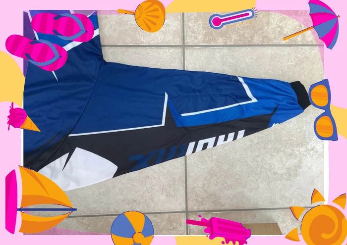 Thor Phase motocross Jersey series 2016 L bleu - photo numéro 7