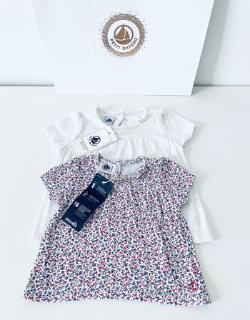 Lot de 2 hauts Petit Bateau