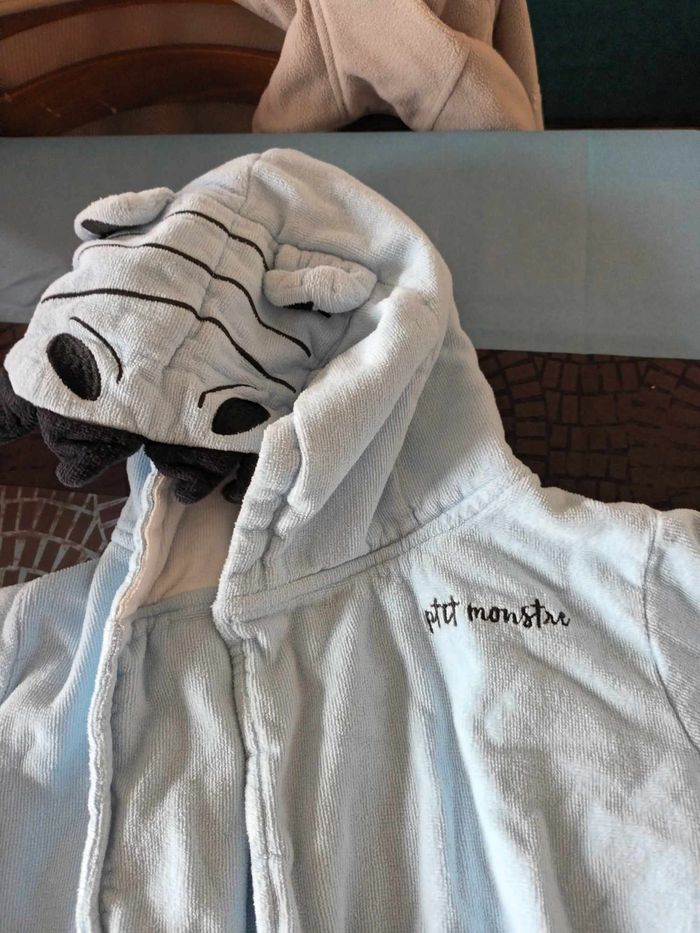 peignoir garcon 6 ans gemo - photo numéro 2