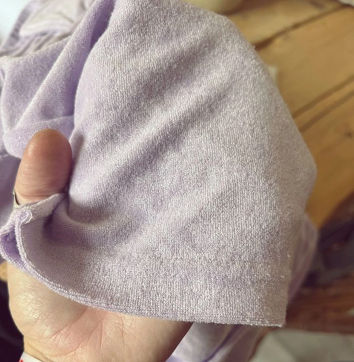 Ensemble lilas Primark en tissu éponge Lila- Taille XS/M - photo numéro 6