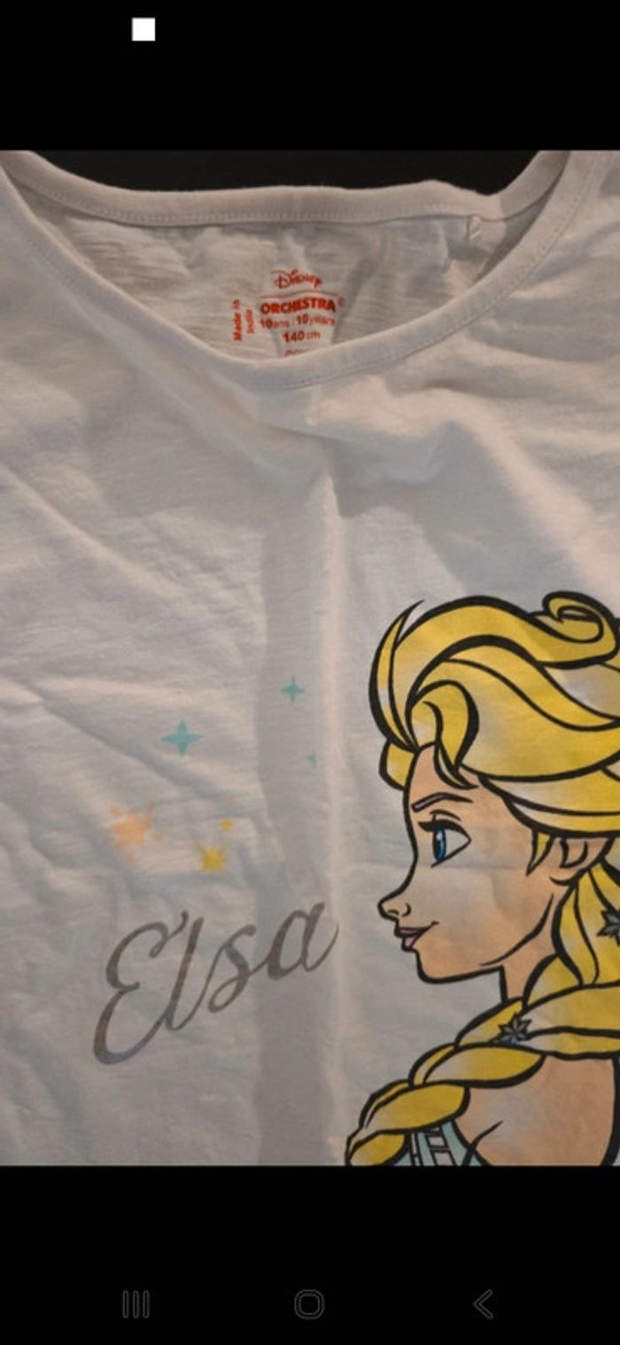 Lot 6 t-shirts fille 10 ans Disney Punkidz Okaidi Kiabi NKY - photo numéro 4