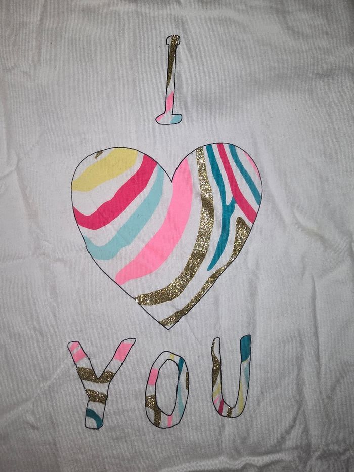 Tee shirt I love You - photo numéro 2