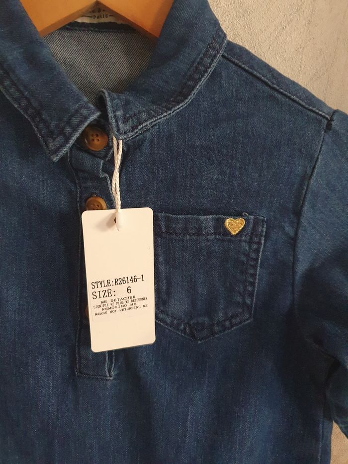 Robe Jean Taille 6 ans - photo numéro 3
