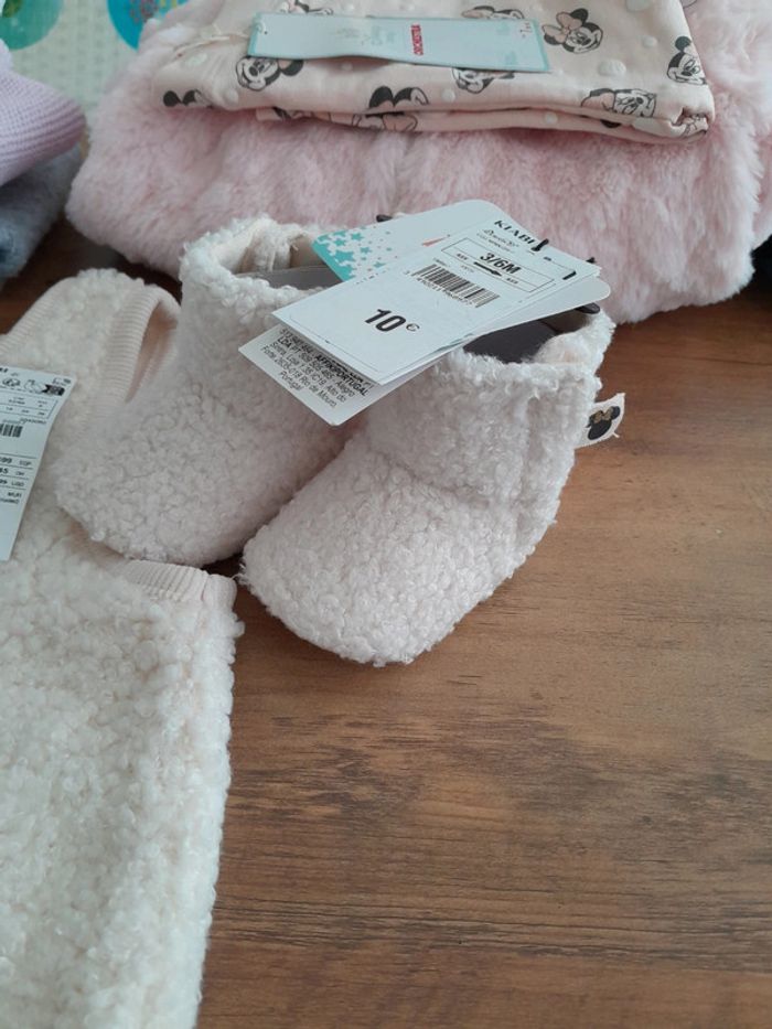 Ensemble gilet chaussures bébé 6ois - photo numéro 3