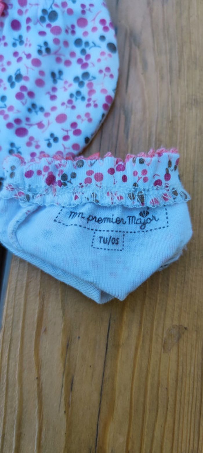 Moufles de naissance fille - T. T.U - photo numéro 3