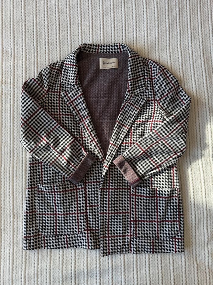 Veste blazer pied de poule / Taille L