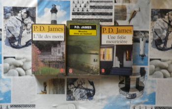 3 P.D. James thrillers poche (ou à l'unité)