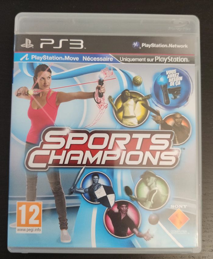 Sports Champions PS3 – complet avec livret