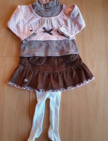 Ensemble fille 12 mois