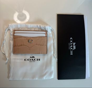Porte cartes Coach