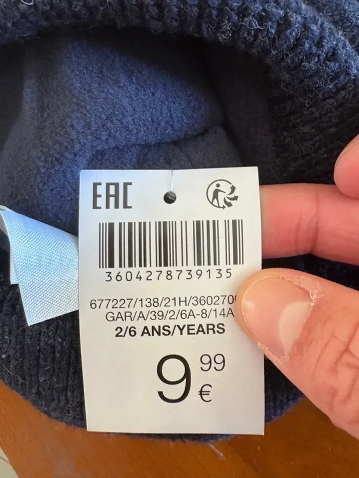 Bonnet okaidi neuf - photo numéro 3