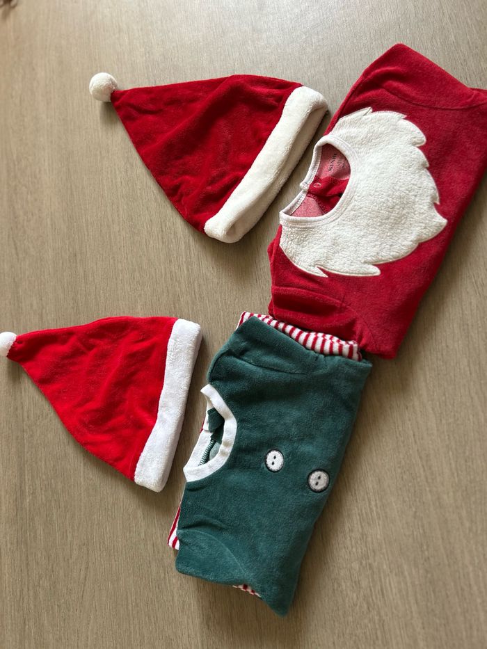lot de deux pyjamas dors bien Noël - photo numéro 2