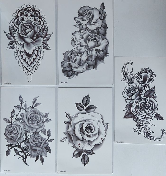 Lot de tatouage temporaire ultra réaliste neuf