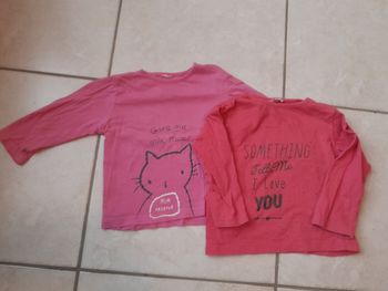 Lot de 2 tee-shirts manches longues