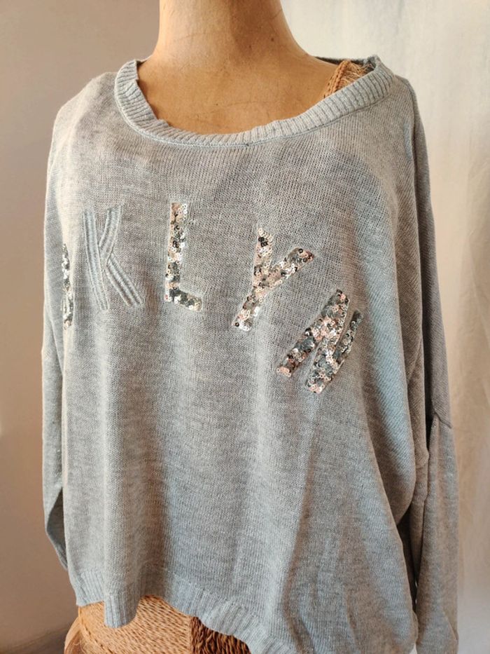 Pull argenté - photo numéro 3