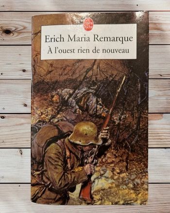 Livre à l’Ouest rien de nouveau