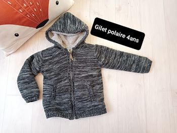 Gilet polaire 4ans "Gémo"