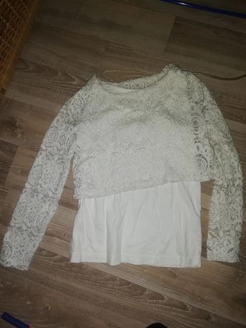 Top dentelle punkidz  6ans