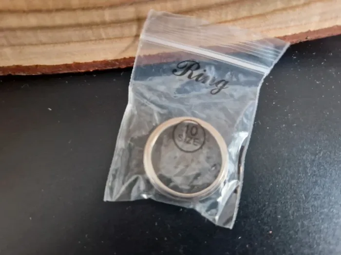 Bague homme argentée en acier inoxydable taille 20 style celtique - photo numéro 3