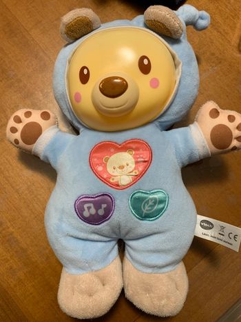Leon mon lumi ourson bleu