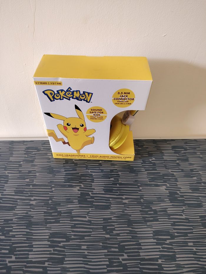 Casque audio pokemon