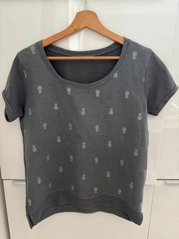 Haut en lin taille M