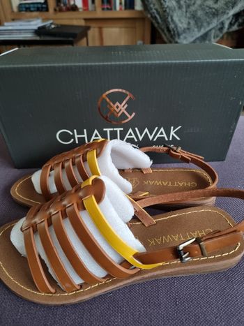 Sandales Chattawak neuves taille 36