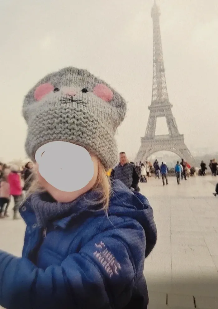 Bonnet souris fait main 4 ans - photo numéro 3