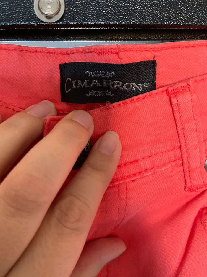 Pantalon Cimarron corail 32 - photo numéro 3