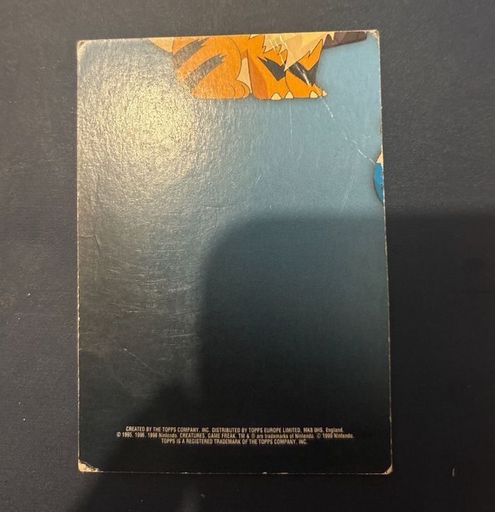 Carte Pokémon topps Miaouss TV11 52 - photo numéro 2