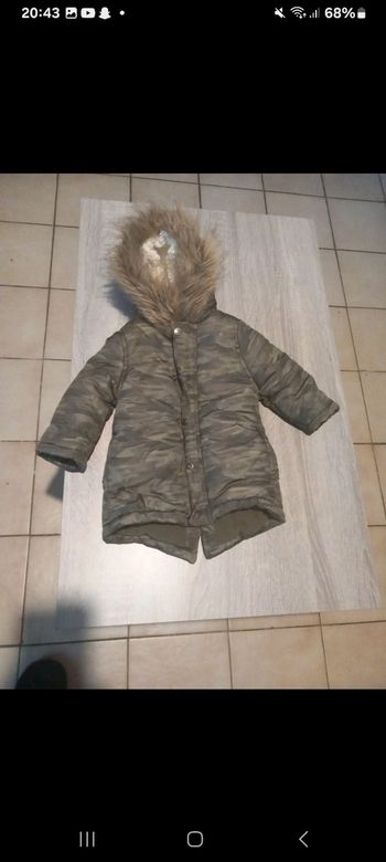 Blouson molletonné bien chaud 